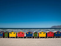 beach huts, Muizenberg, Cape Town